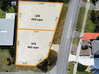 A OR B/12 Acanthus  Road, Willetton WA 6155